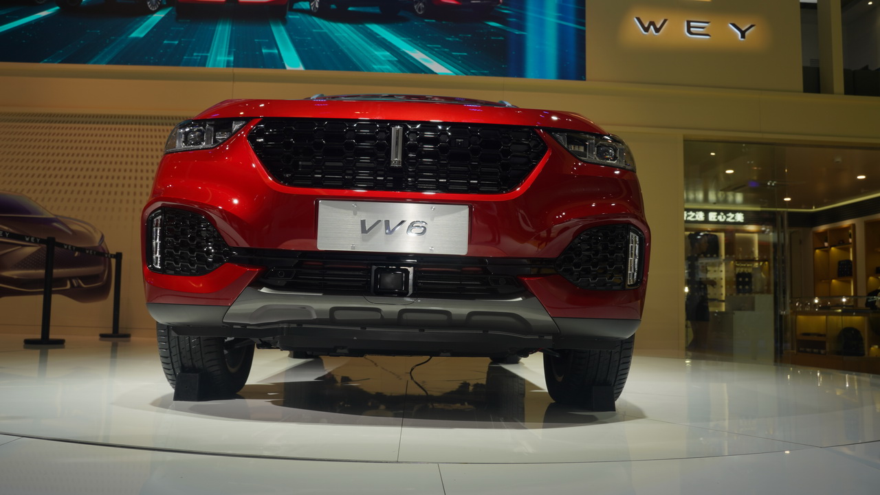 2018成都车展实拍：WEY VV6