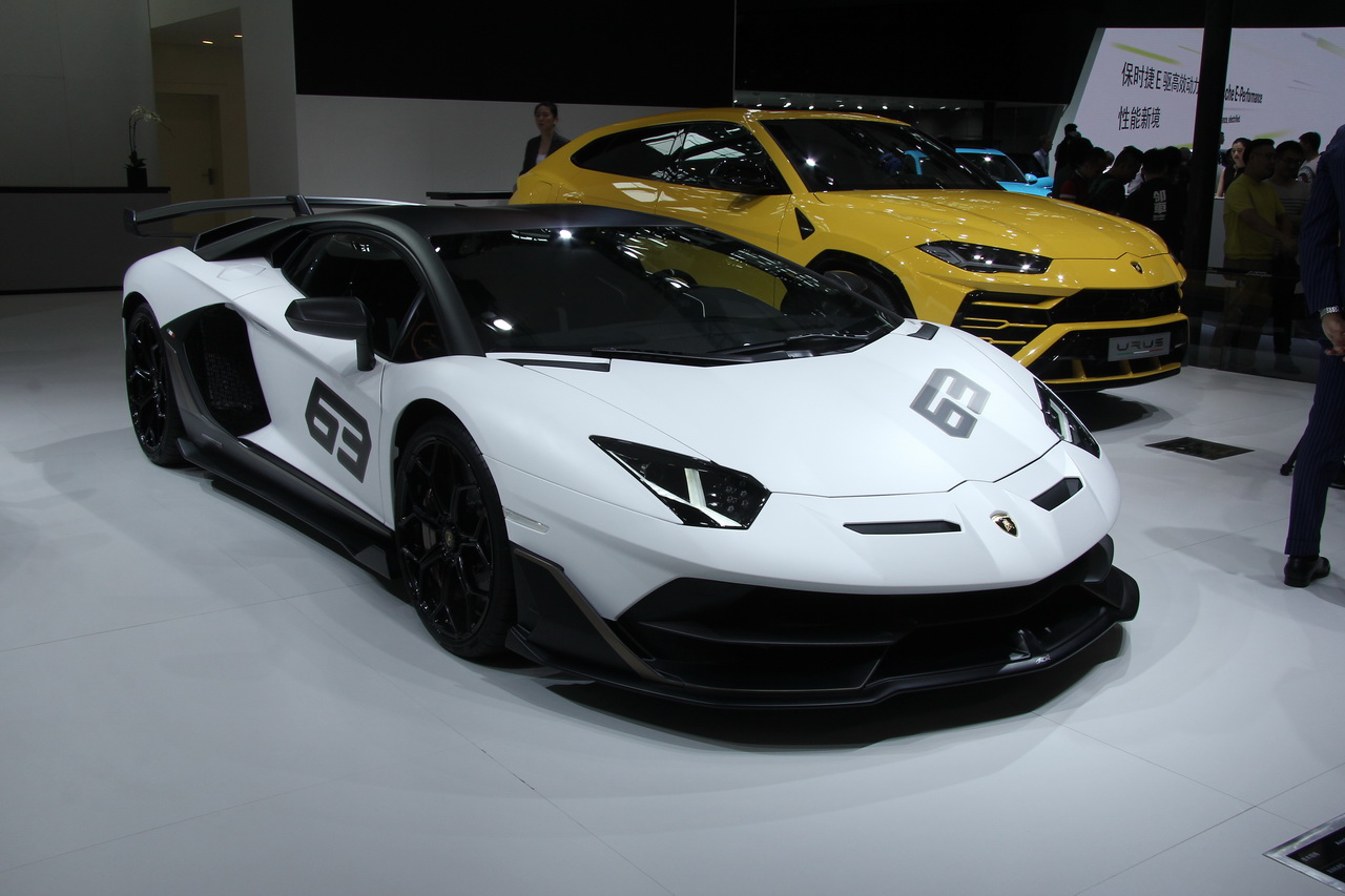 2018广州车展实拍：兰博基尼Aventador SVJ 63特别版