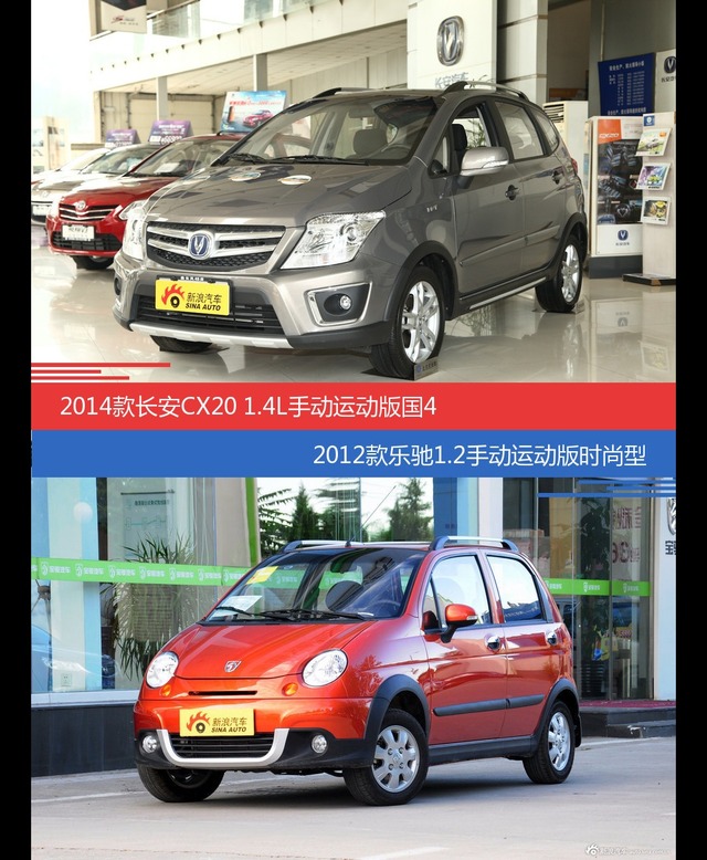 长安CX20和宝骏乐驰价位相似却各有优势