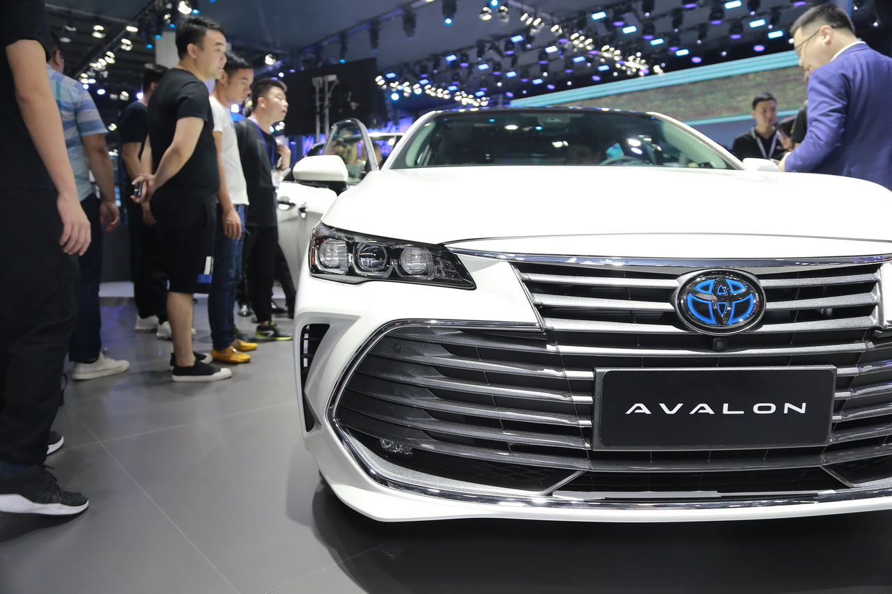 2018广州车展实拍：亚洲龙