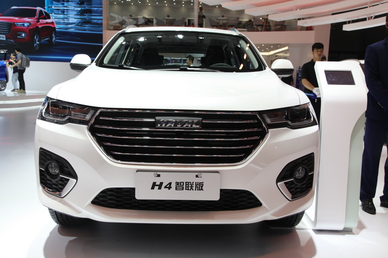 2018广州车展实拍：哈弗H4智联版