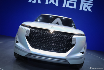 车展实拍|启辰全新THE X 启辰的未来靠它了