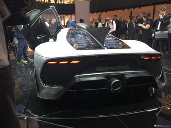 法兰克福车展 实拍奔驰AMG Project ONE