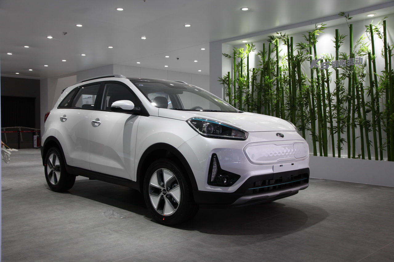 2018广州车展实拍：起亚KX3新能源