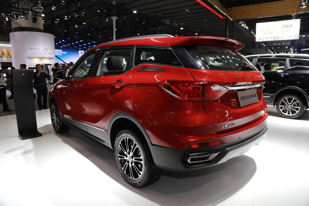 2018广州车展实拍：汉腾X5 MAX