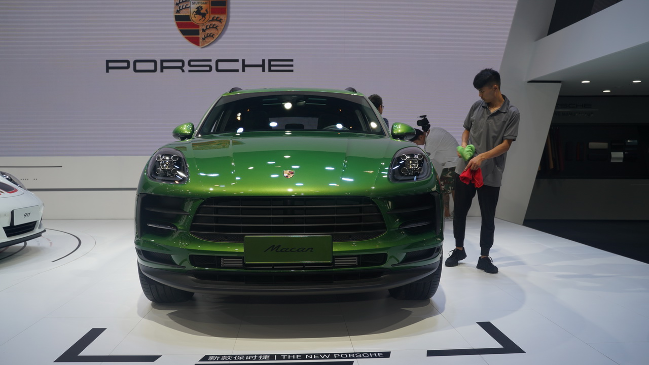 2018成都车展实拍：Macan