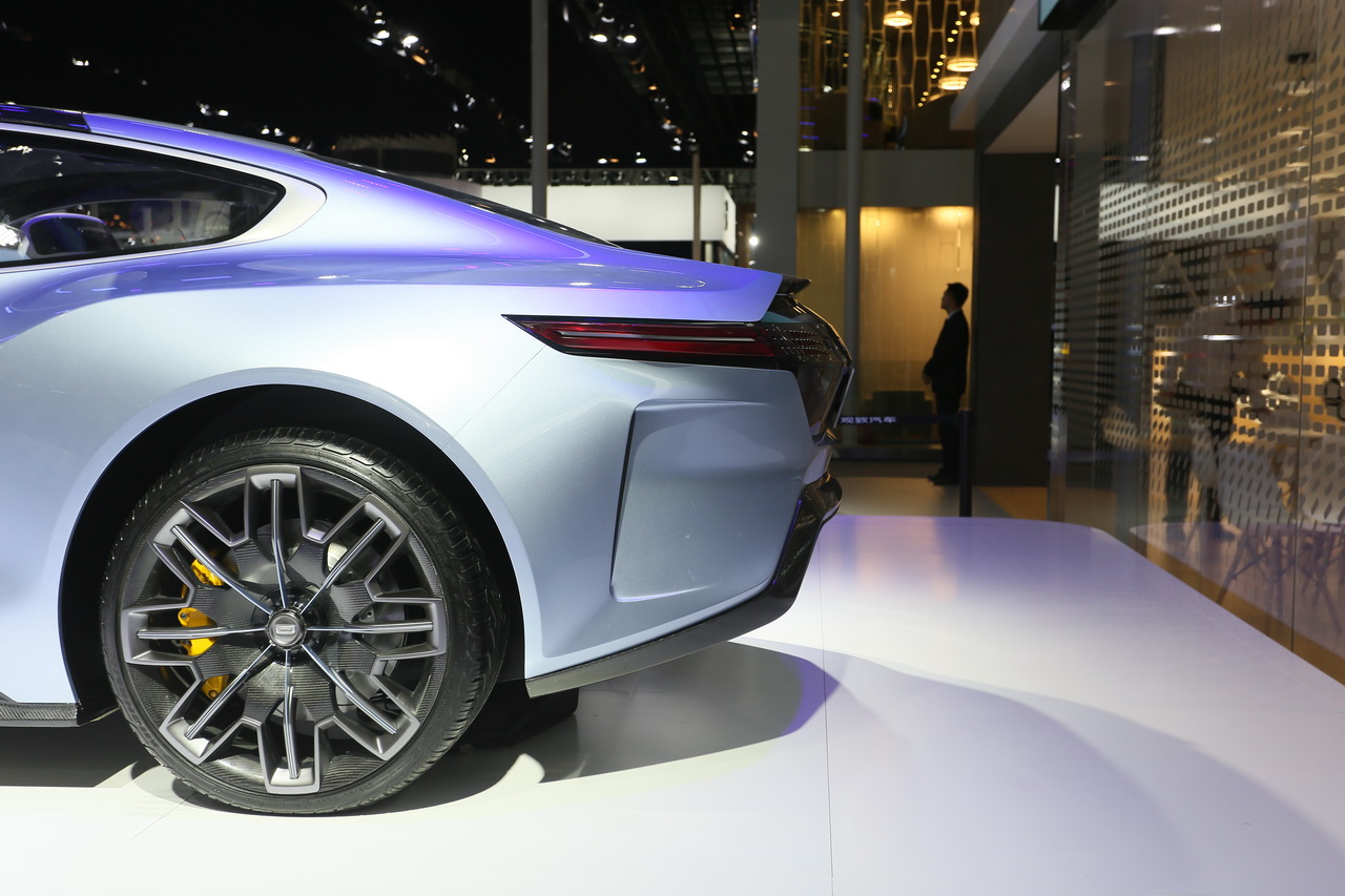 2018广州车展实拍：观致MILE 1