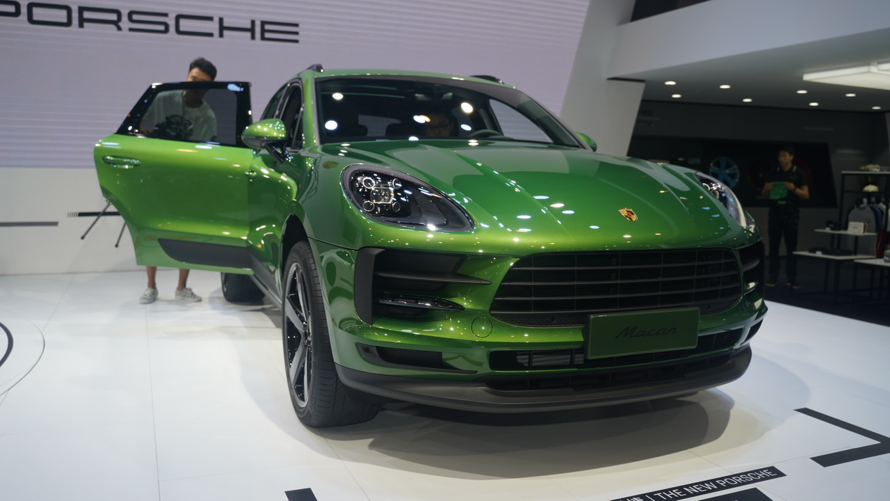 2018成都车展实拍：Macan