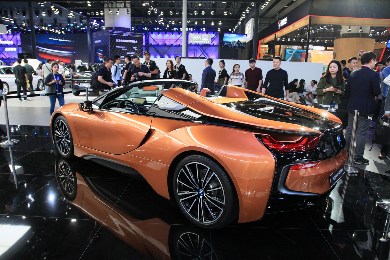 2018广州车展实拍：宝马i8敞篷版