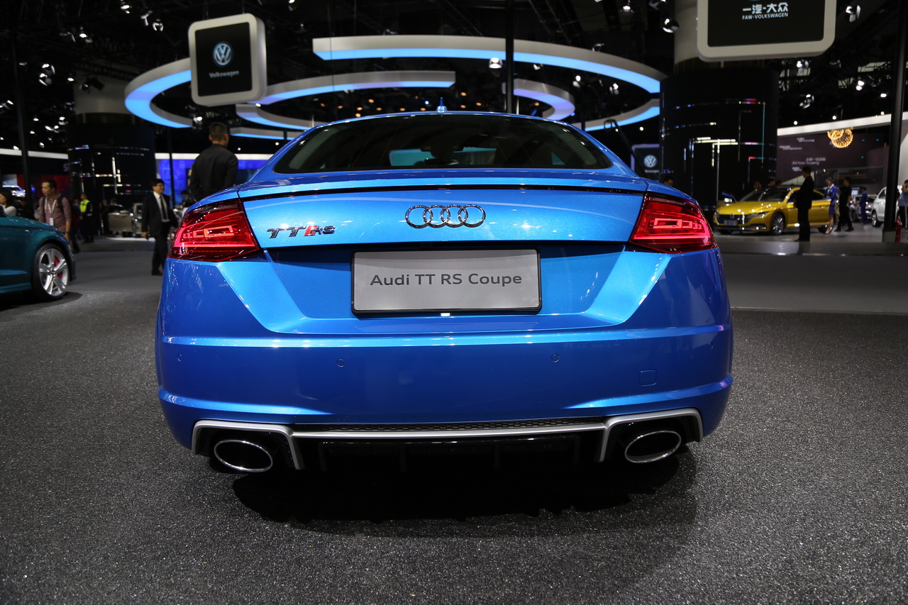 2018广州车展实拍：奥迪TTRS Coupe