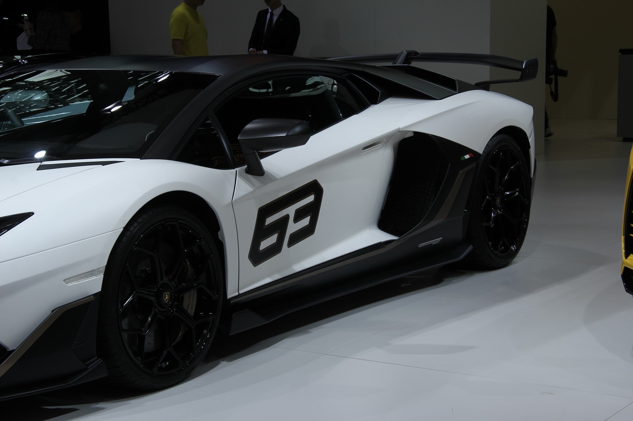 2018广州车展实拍：兰博基尼Aventador SVJ 63特别版