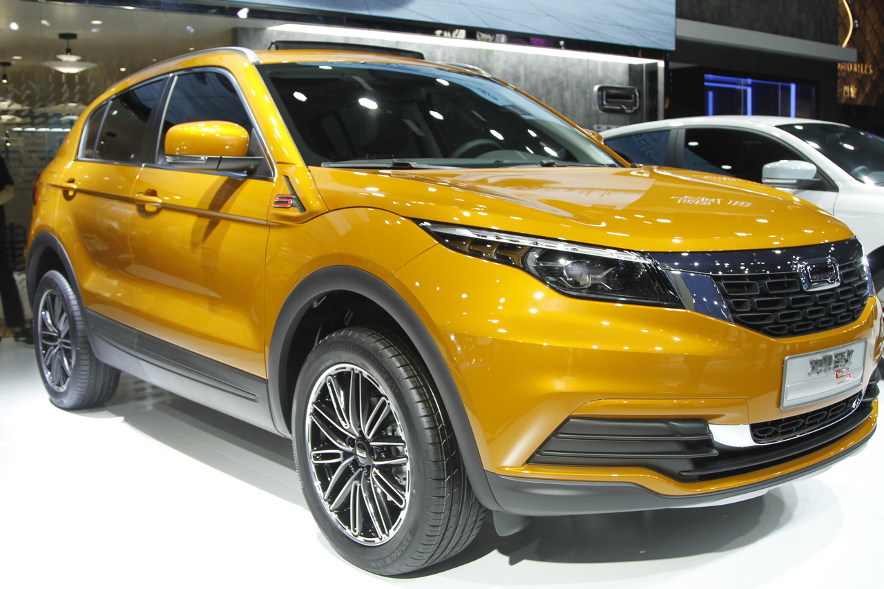 2018广州车展实拍：观致5 SUV