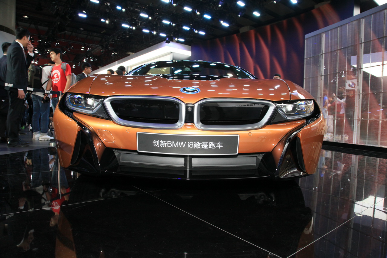2018广州车展实拍：宝马i8敞篷版