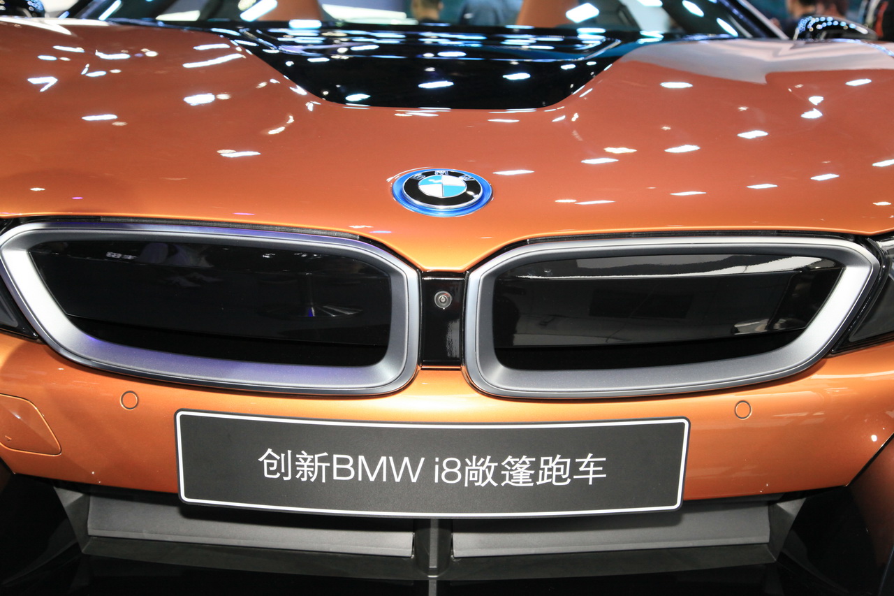 2018广州车展实拍：宝马i8敞篷版