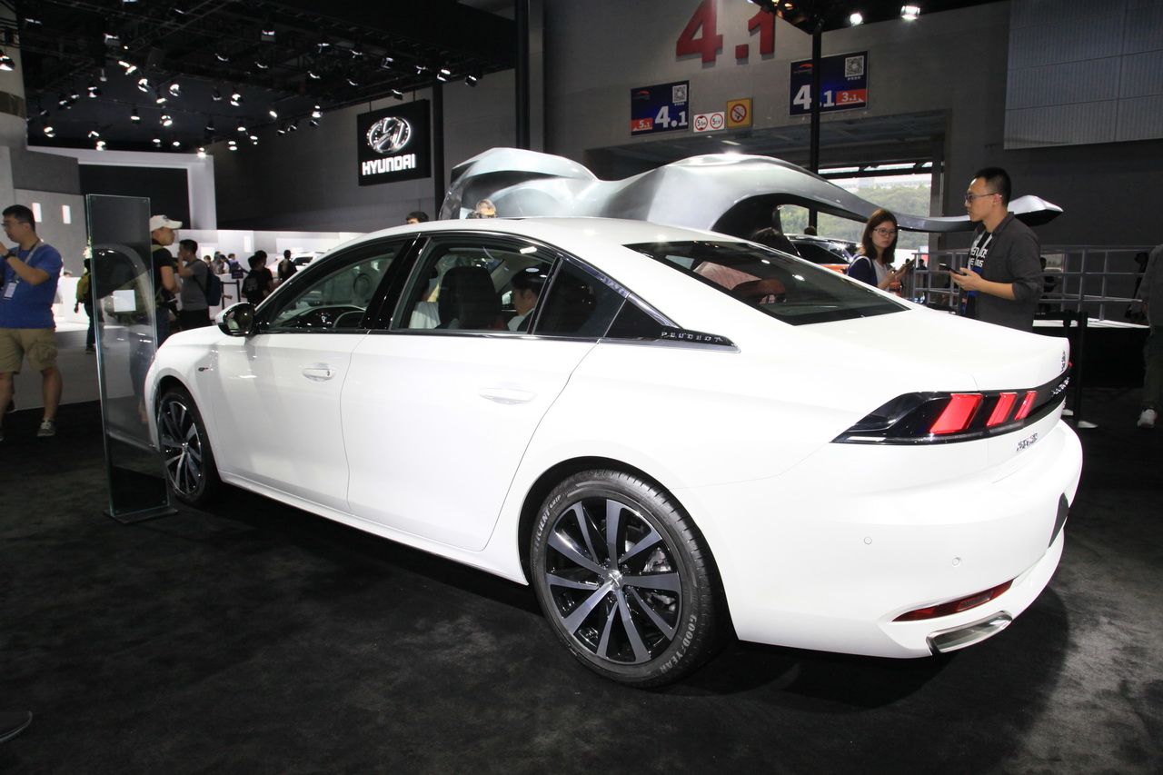 2018广州车展实拍：标致508L