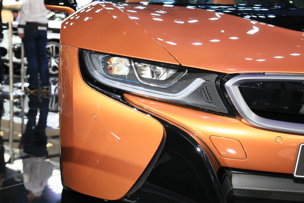 2018广州车展实拍：宝马i8敞篷版