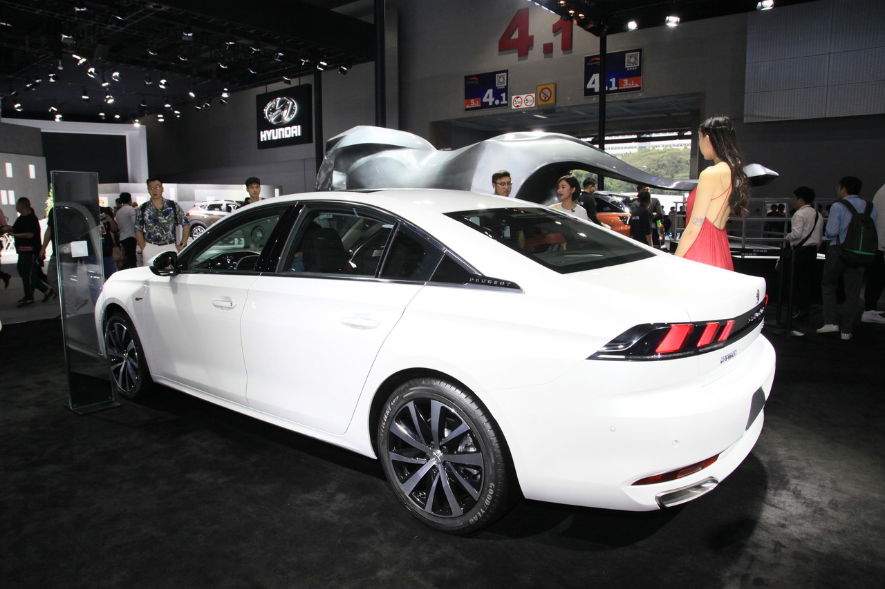 2018广州车展实拍：标致508L