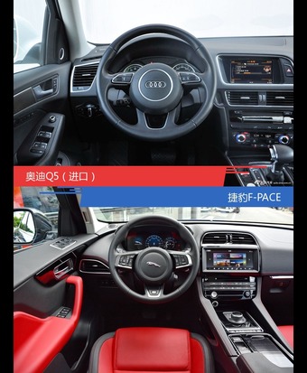 针锋相对各有千秋  奥迪Q5（进口）对比捷豹F-PACE