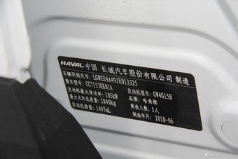  2018款哈弗H2s 1.5T手动风尚型 红标 