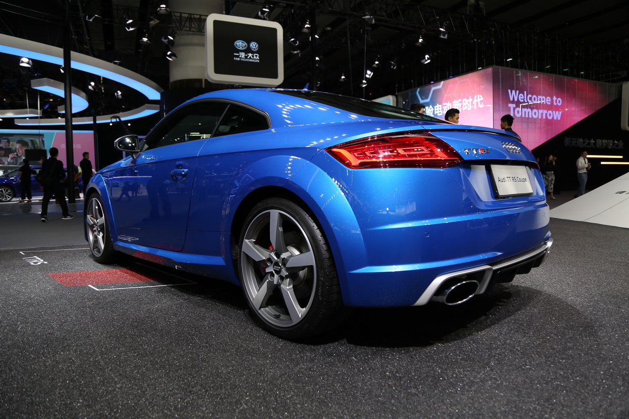 2018广州车展实拍：奥迪TTRS Coupe
