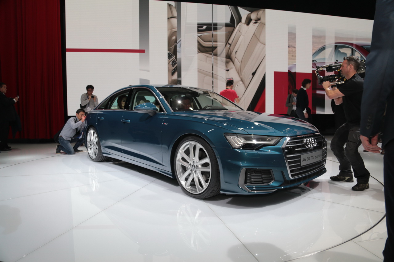 日内瓦车展 全新奥迪A6正式发布