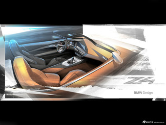 宝马Z4概念车正式曝光 设计语言极具未来感