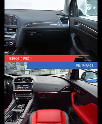 针锋相对各有千秋  奥迪Q5（进口）对比捷豹F-PACE