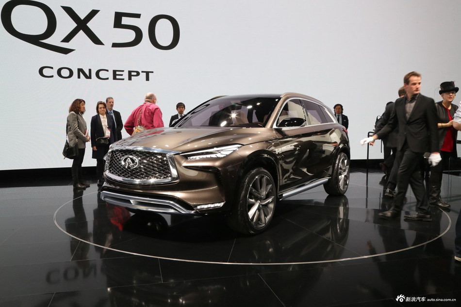 更加贴近量产版 英菲尼迪QX50概念车