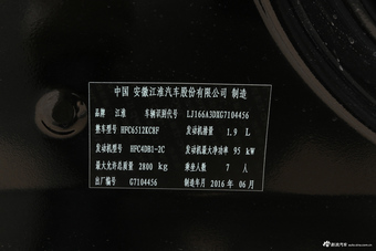 2016款瑞风M5 1.9T手动柴油商务版