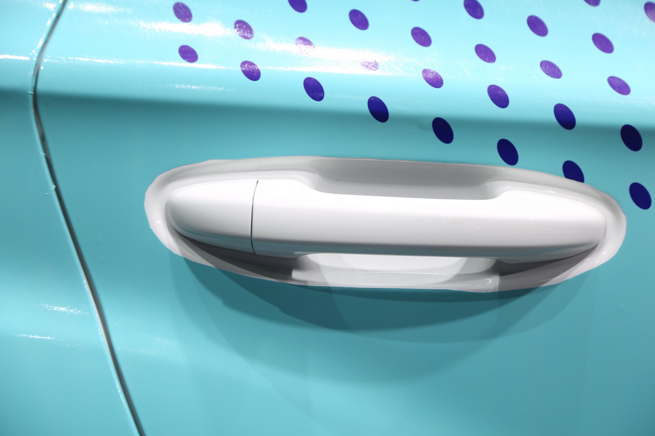 2018广州车展实拍：纳智捷U5 EV新能源