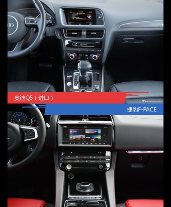 针锋相对各有千秋  奥迪Q5（进口）对比捷豹F-PACE
