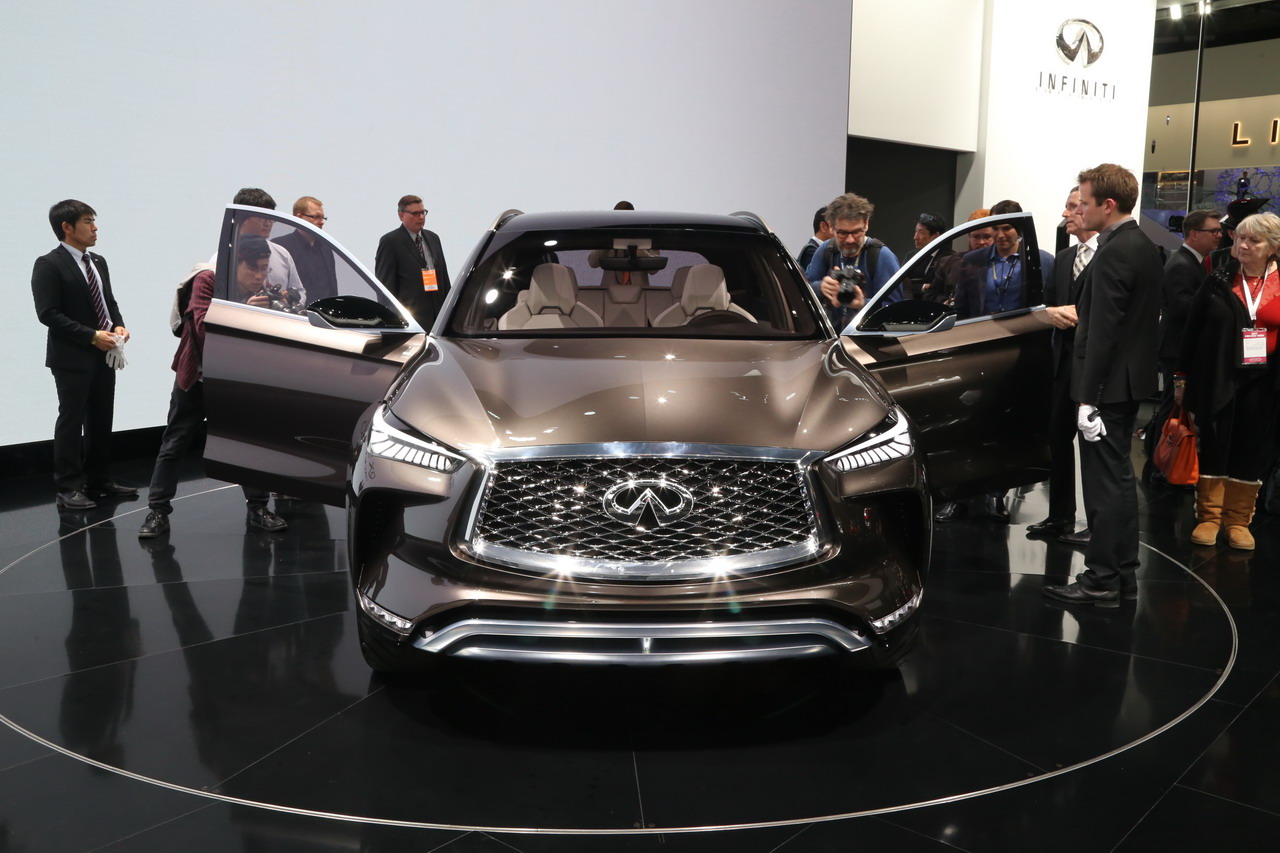 更加贴近量产版 英菲尼迪QX50概念车