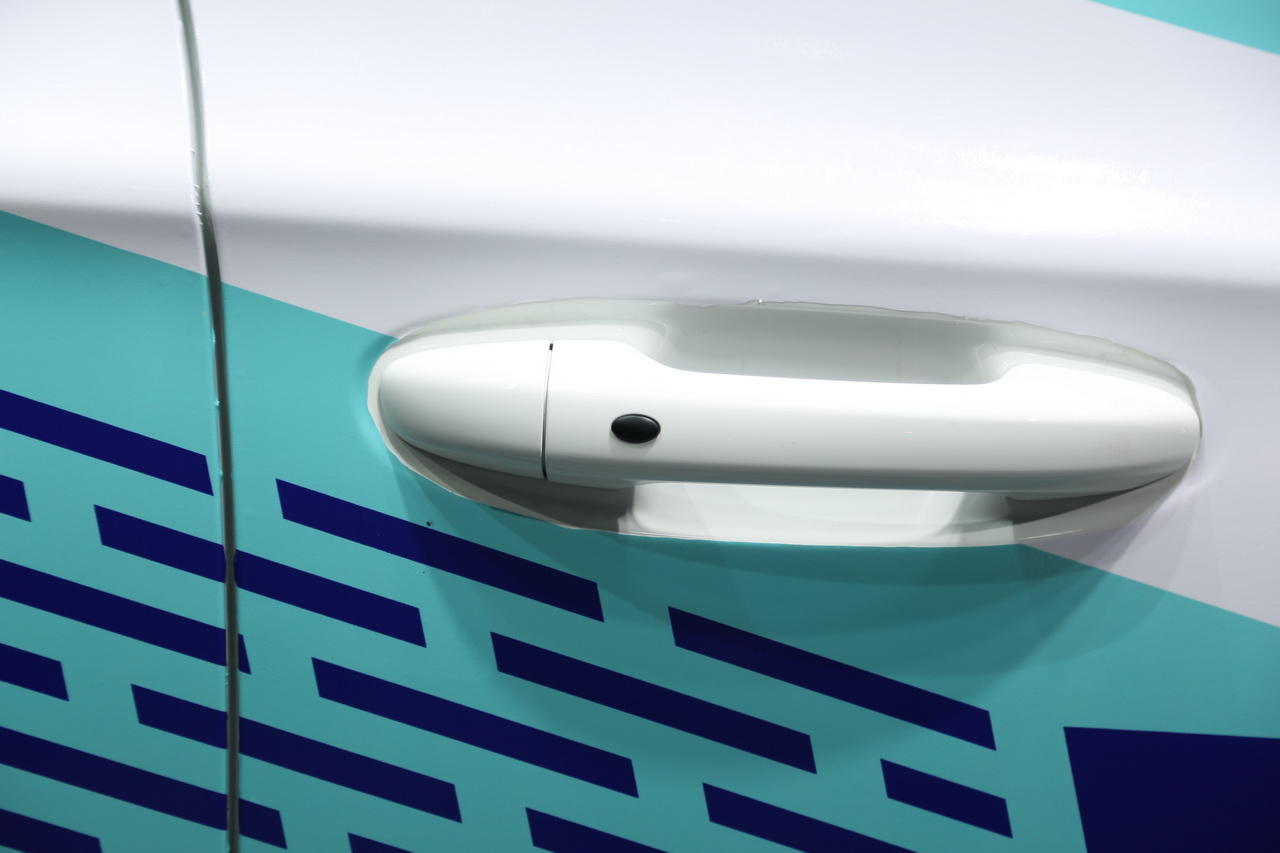 2018广州车展实拍：纳智捷U5 EV新能源