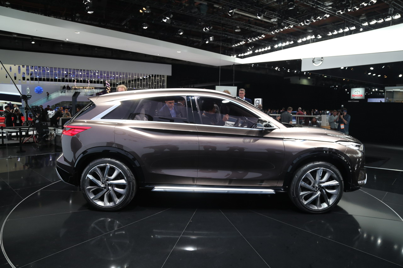 更加贴近量产版 英菲尼迪QX50概念车