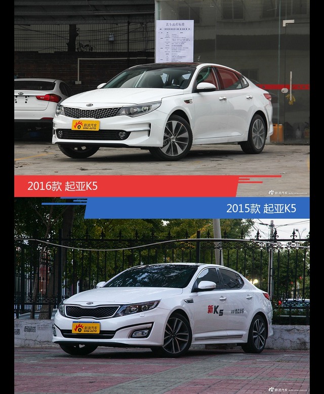 是否值得购买？ 起亚K5新老款全面对比