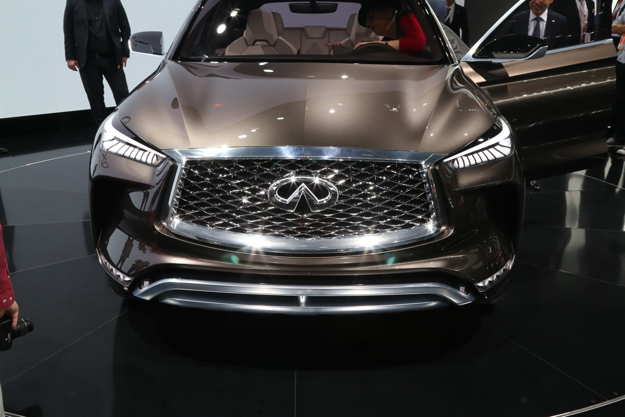 更加贴近量产版 英菲尼迪QX50概念车