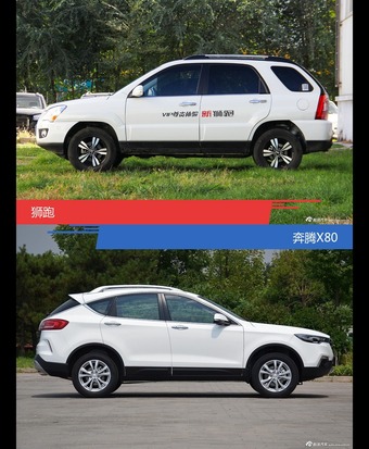 狮跑和奔腾X80风格这么不同 到底该选谁？