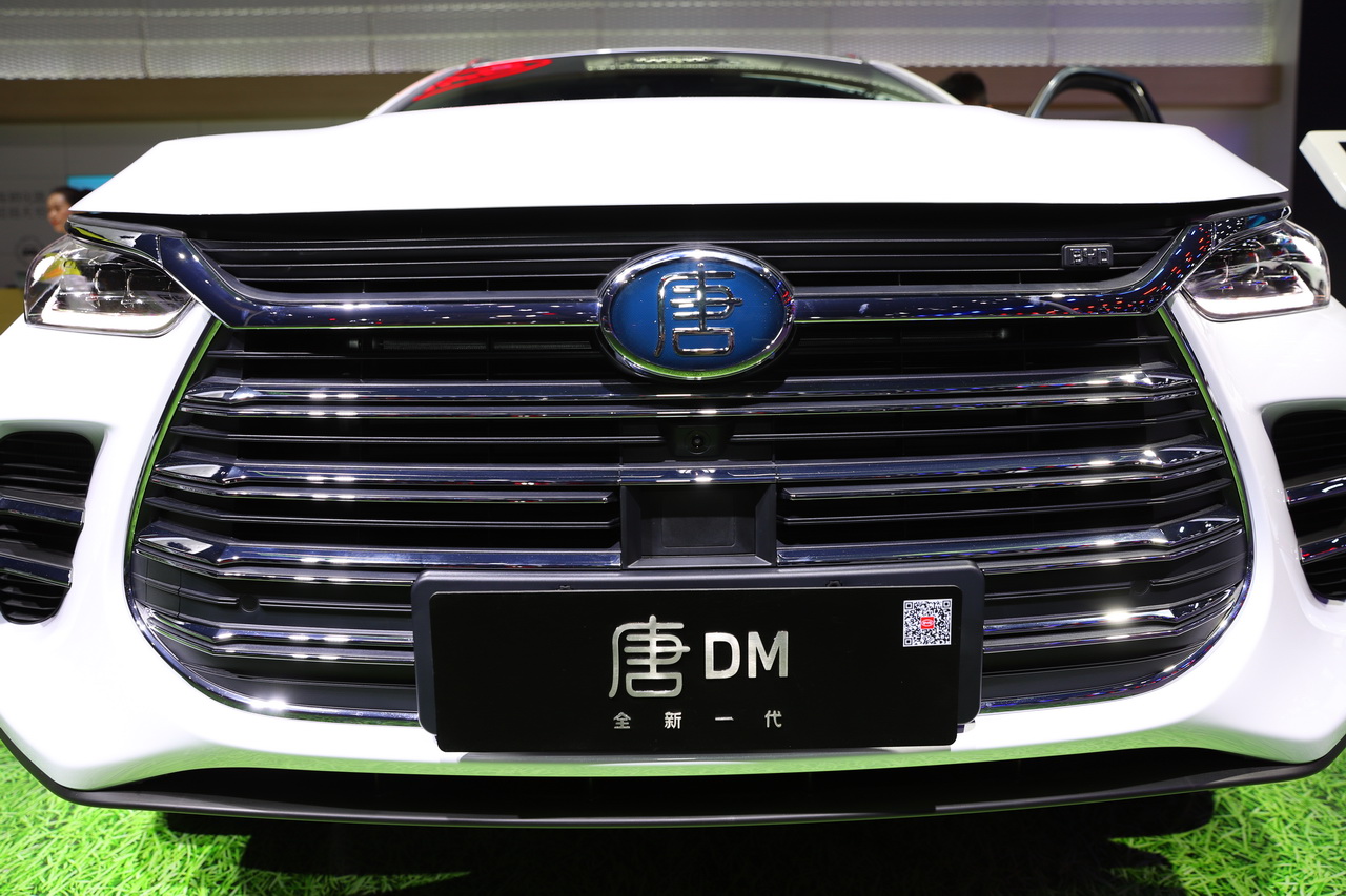 2018广州车展实拍：比亚迪唐DM五座版