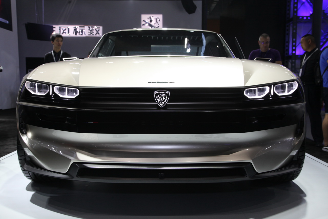 2018广州车展实拍：标致E-legend