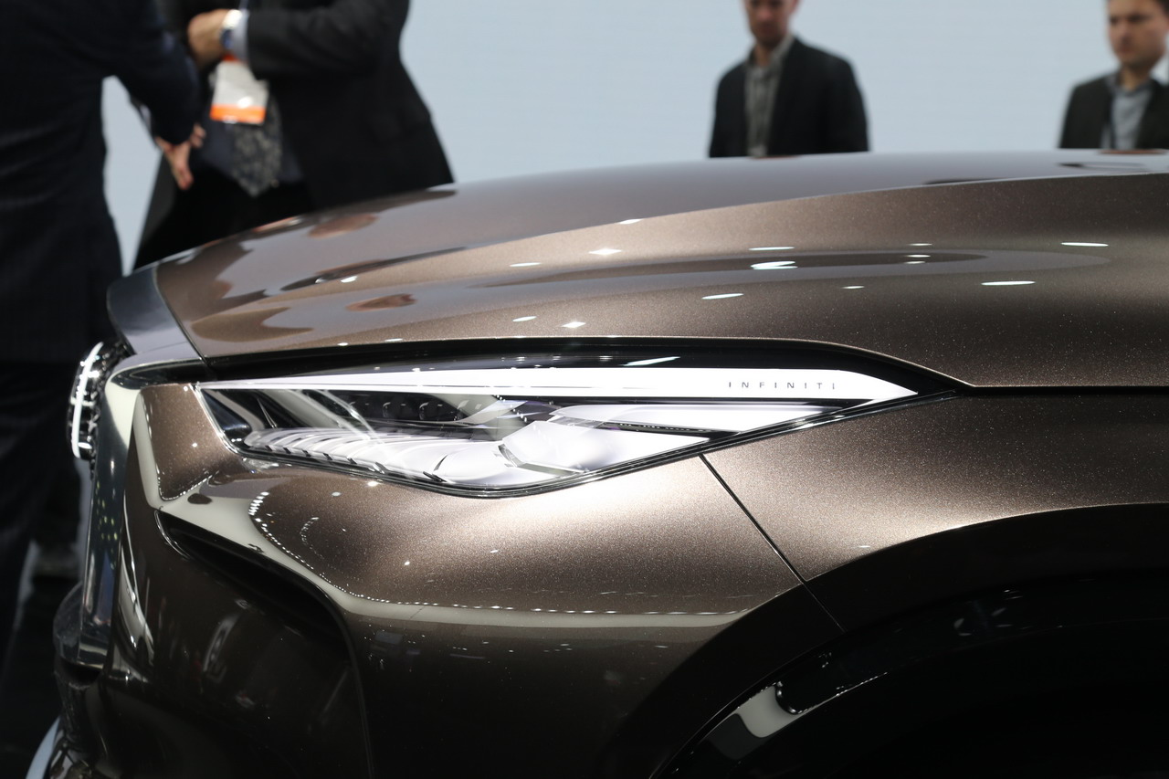 更加贴近量产版 英菲尼迪QX50概念车