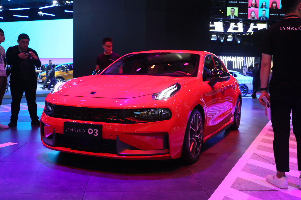 2018广州车展实拍：领克03新能源