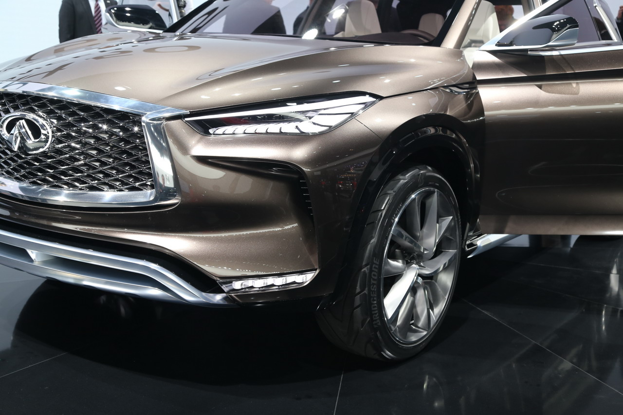 更加贴近量产版 英菲尼迪QX50概念车