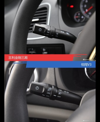 吉利金刚三厢和悦翔V3风格这么不同 到底该选谁？