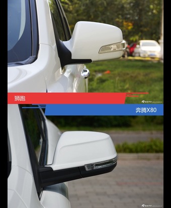 狮跑和奔腾X80风格这么不同 到底该选谁？