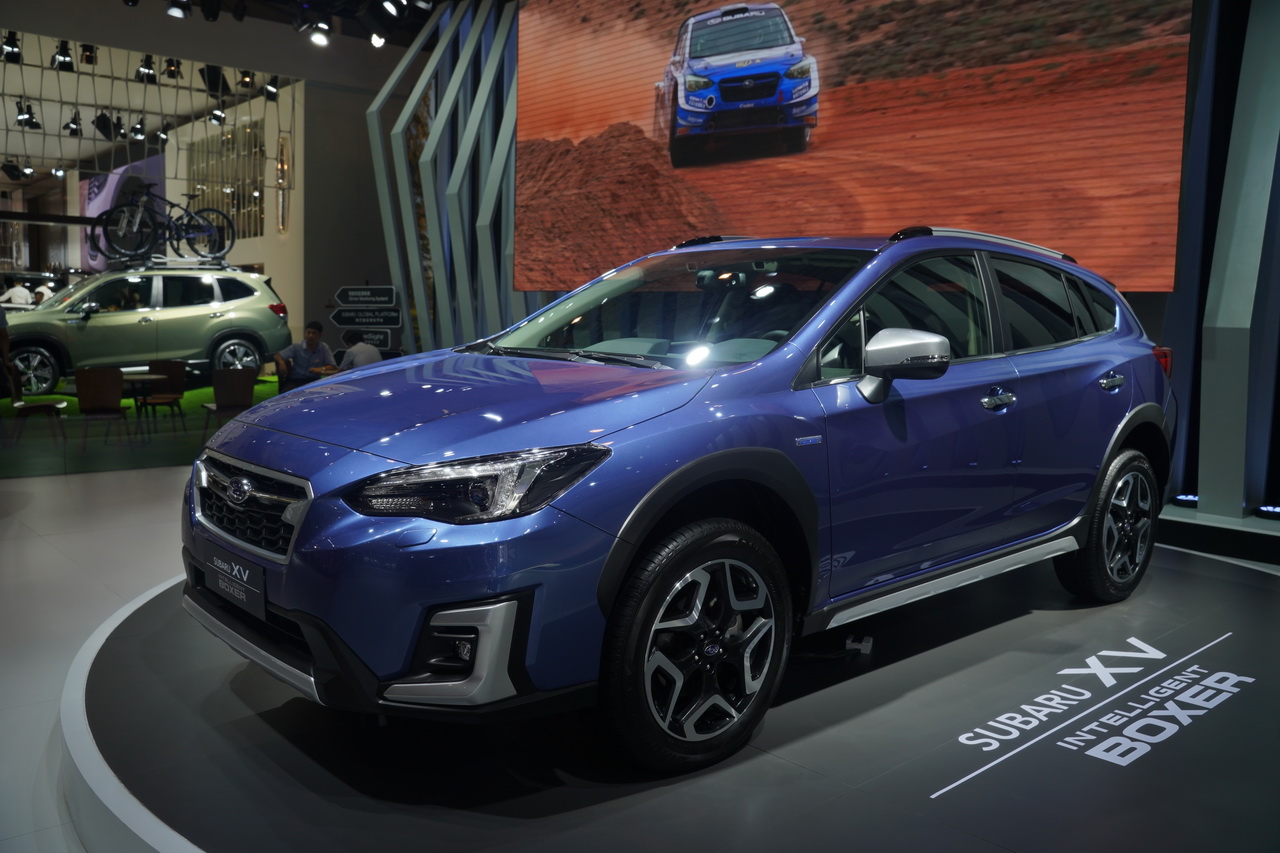 2018成都车展实拍：XV