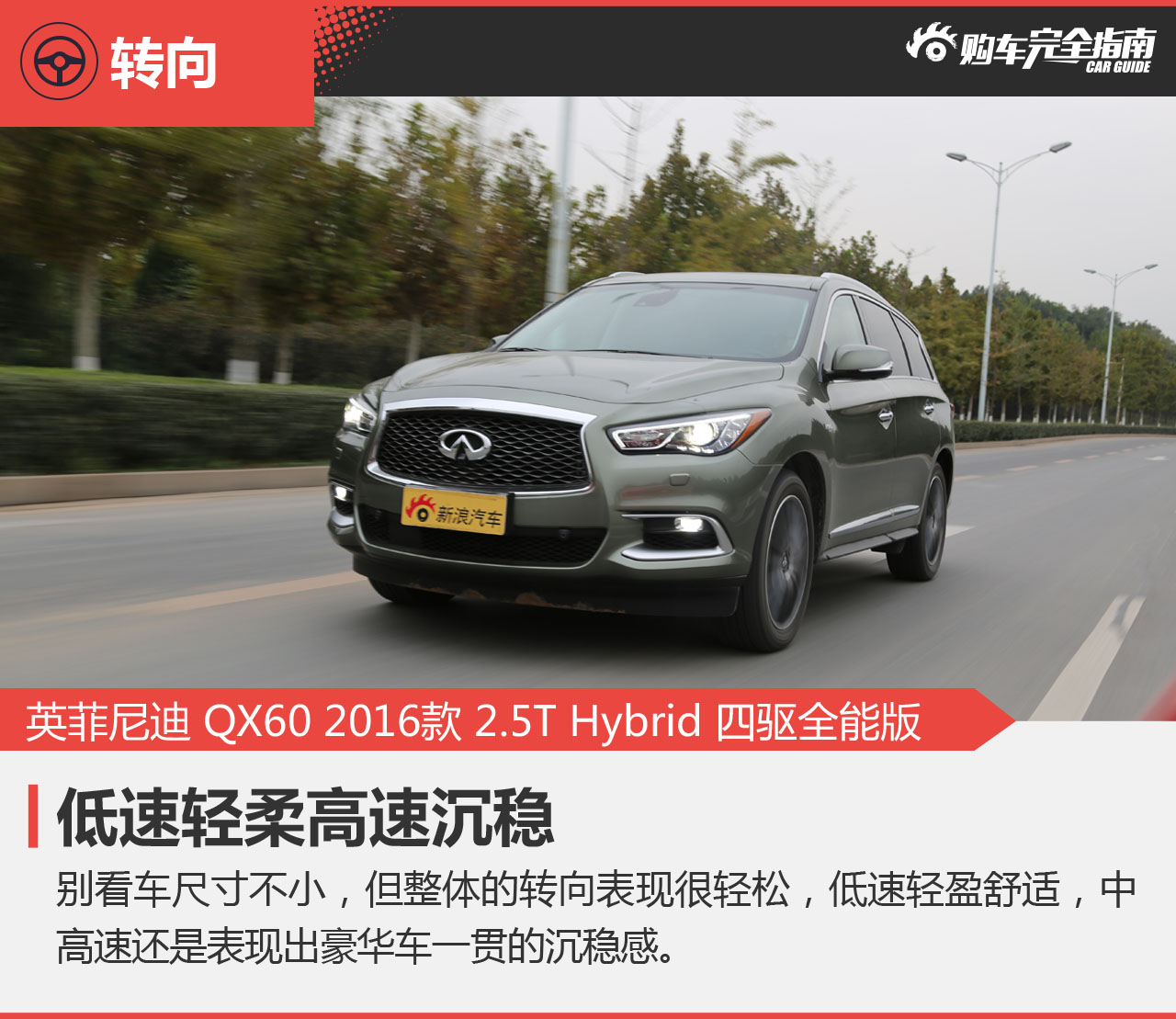 英菲尼迪 QX60 2016款 2.5T Hybrid 四驱全能版