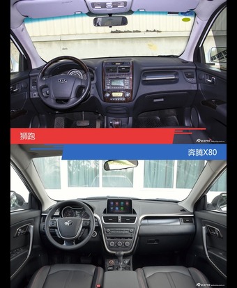 狮跑和奔腾X80风格这么不同 到底该选谁？