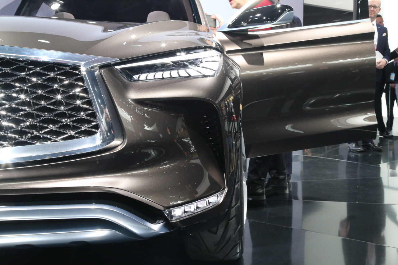 更加贴近量产版 英菲尼迪QX50概念车