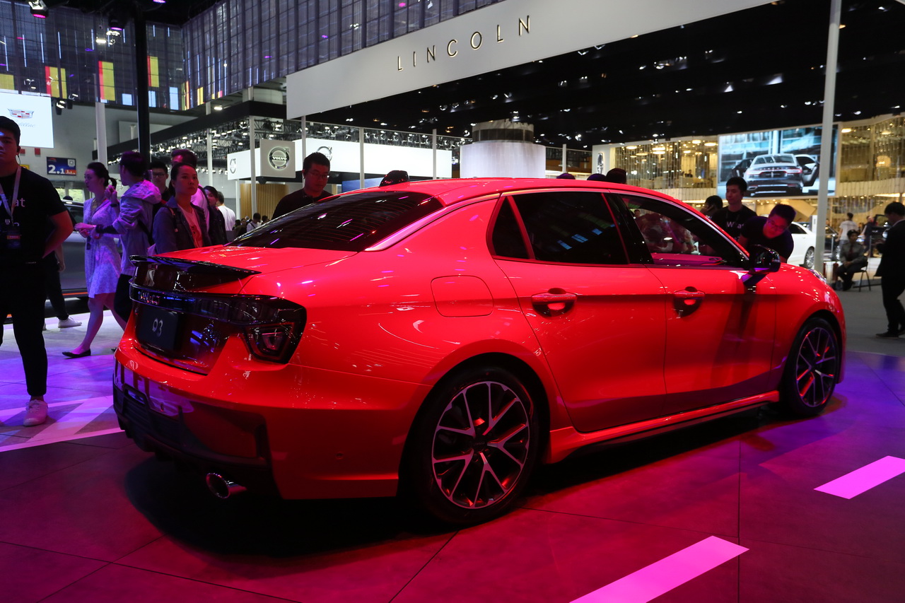 2018广州车展实拍：领克03新能源