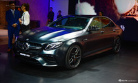 广州车展实拍AMG E63 S 造型更加激进